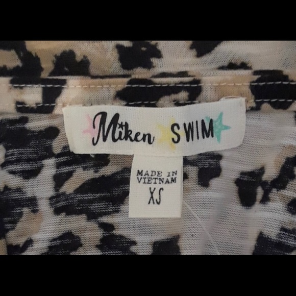 🌿 MIKEN Cheetah Print Cover Up - XS - Picture 6 of 7